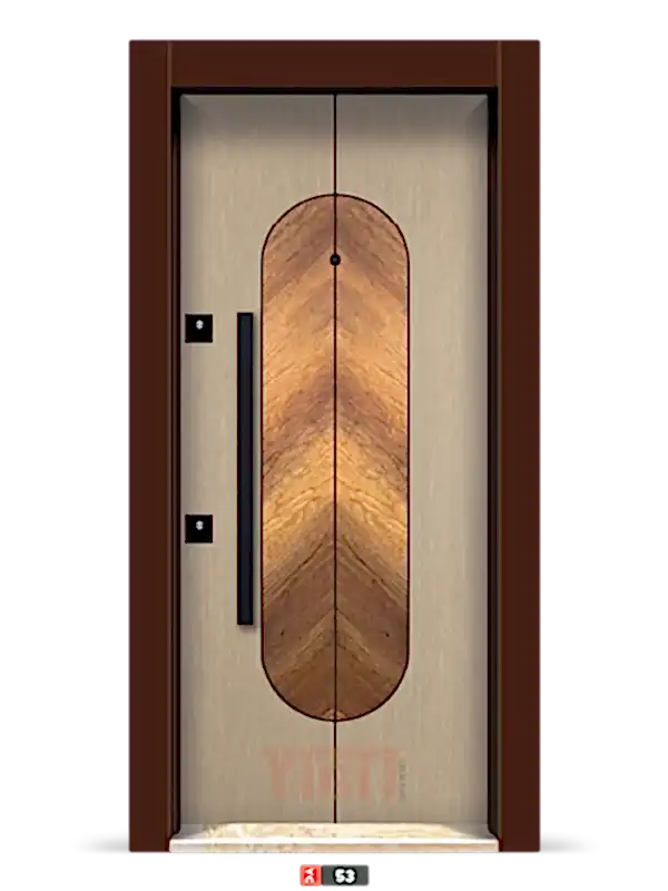 YC-53 Elit Laminoks Çelik Kapı