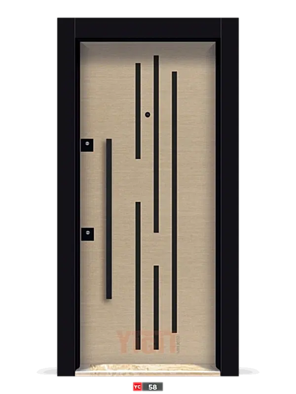 YC-58 Elit Laminoks Çelik Kapı