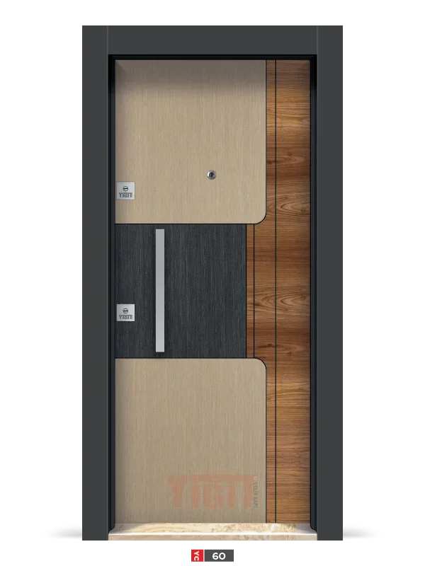YC-60 Elit Laminoks Çelik Kapı