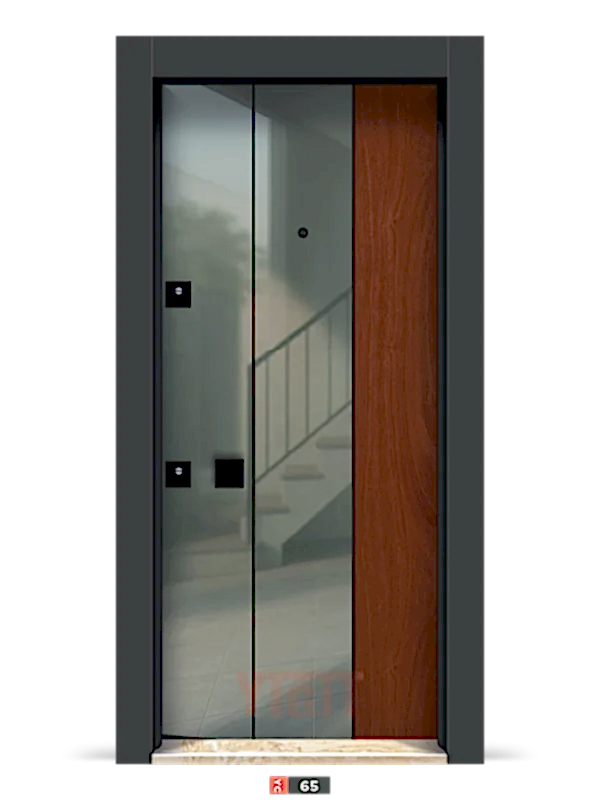 YC-65 Elit Laminoks Çelik Kapı