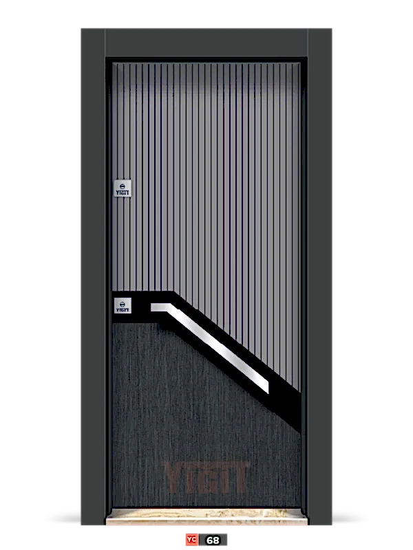YC-68 Elit Laminoks Çelik Kapı